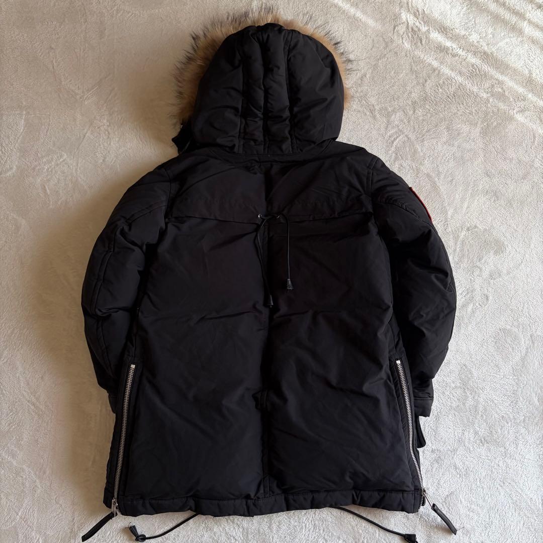 【美品】DSQUARED2 ダウンコート リアルファー メンズ 38 女性も