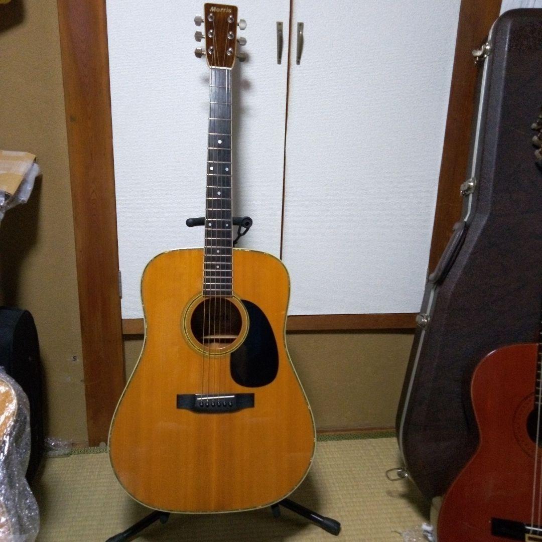 Morris アコースティックギター W―30‼️ハ－ドケ―ス付き❗