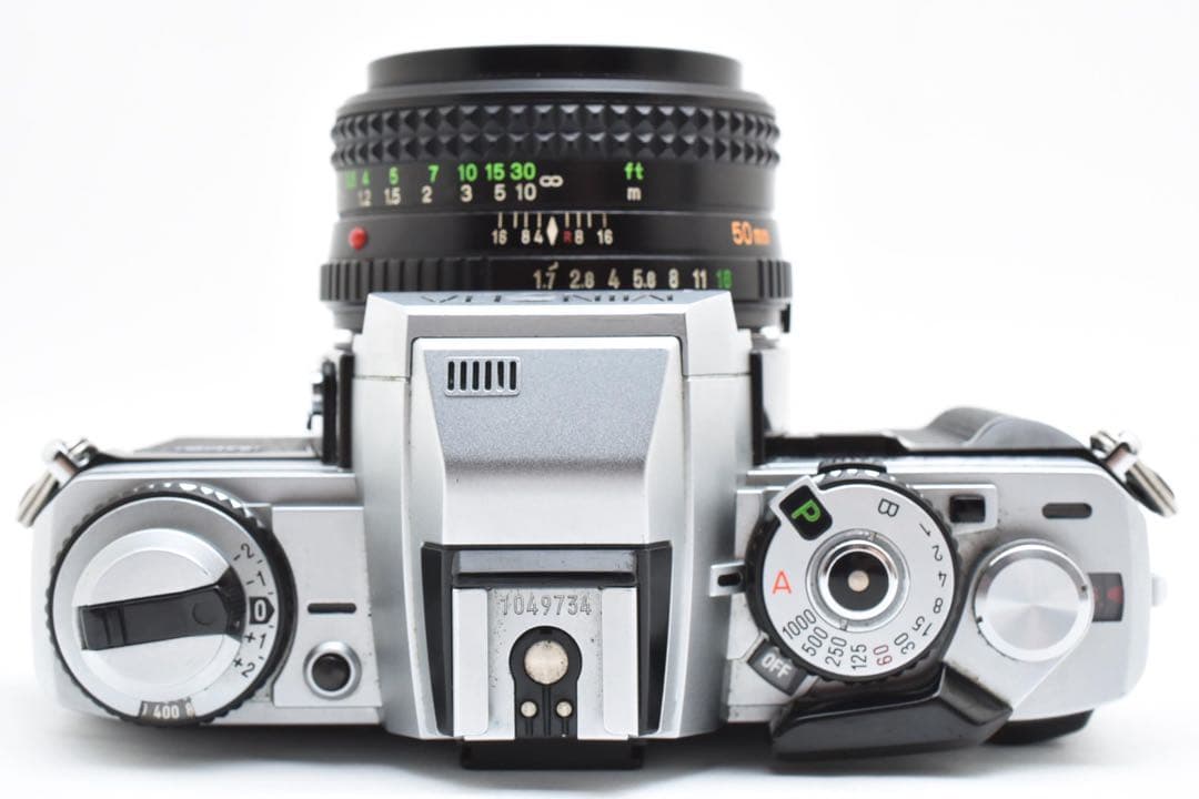 【希少】MINOLTA X-700 MD 50mm f1.7 シルバー