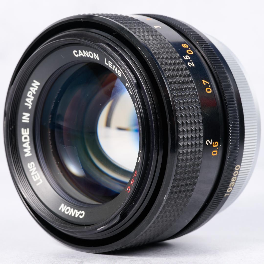 フィルムカメラ Canon FD 55mm f1.2 s.s.c.