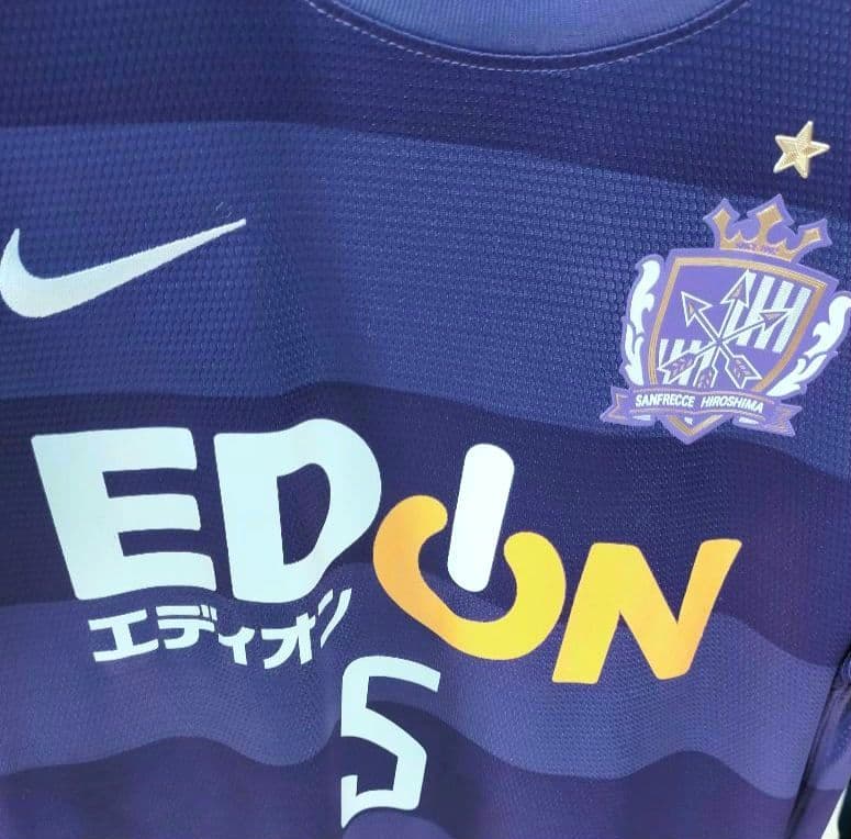 【サイン入り美品】サンフレッチェ広島 2013シーズン 千葉和彦選手 Sサイズ