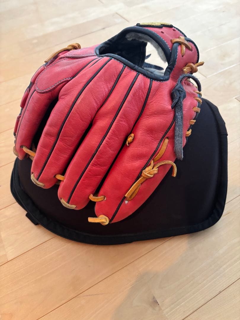 スラッガー　軟式グローブ　KSN-L7S フィールドフォースケース付き　刺繍入り