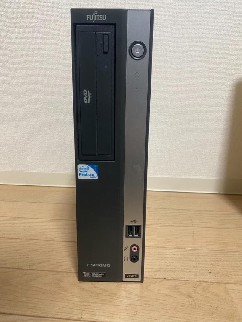 【SSD搭載＋無線LAN】富士通ESPRIMO　D550/B　windows10