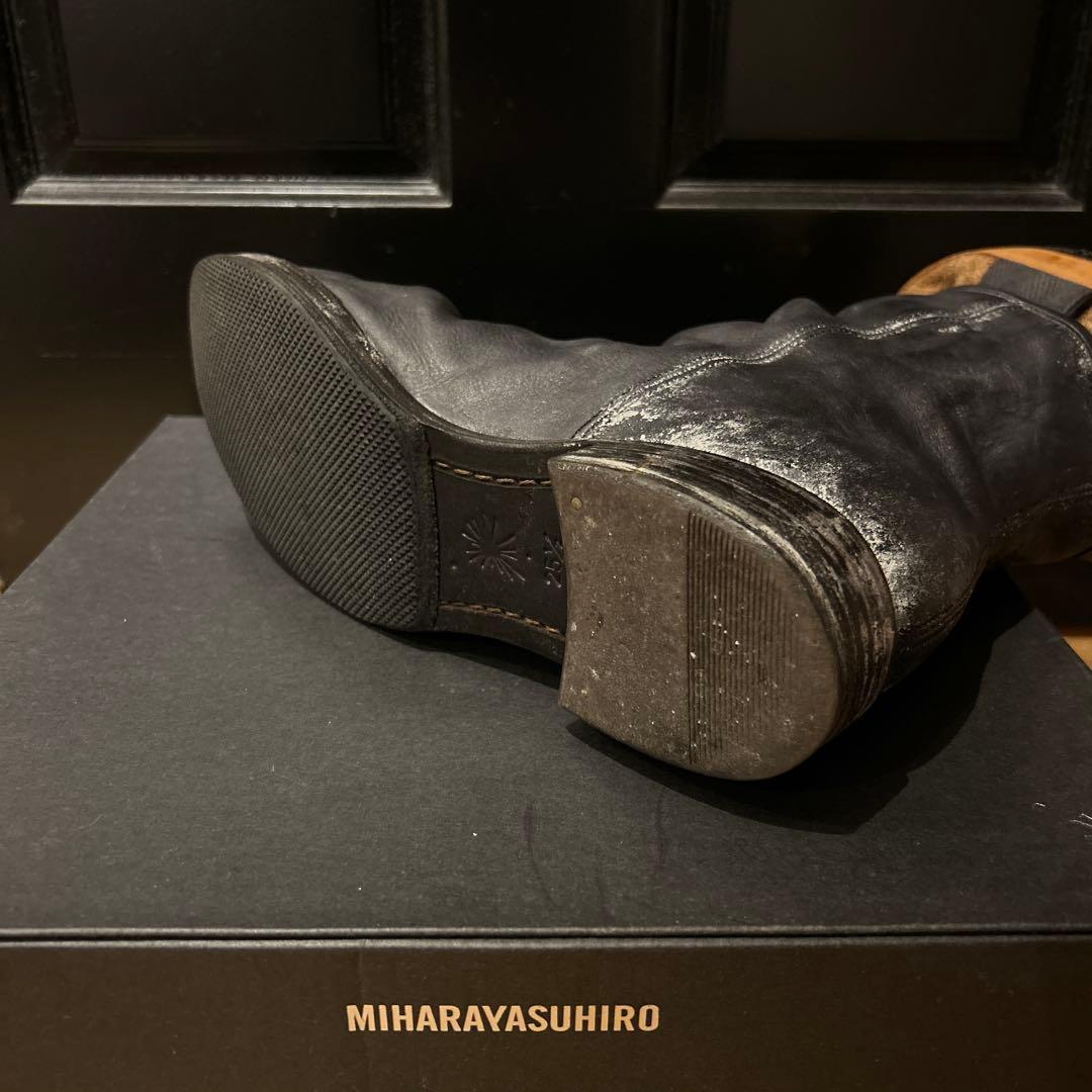 靴 AW09 MiharaYasuhiro Double Layered Boots