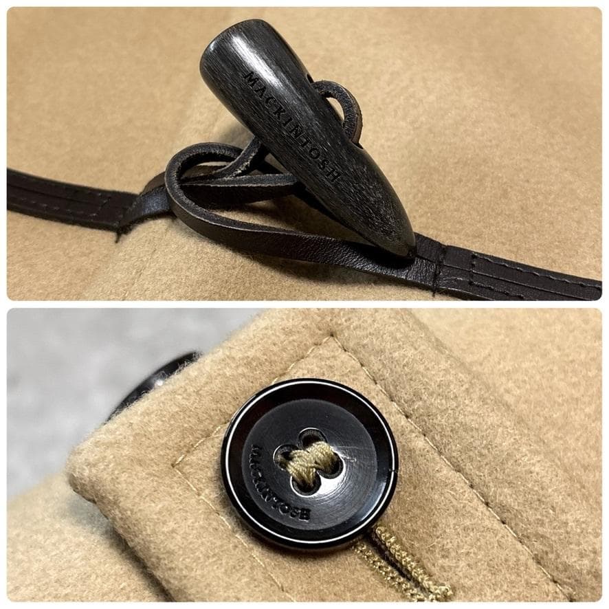 未使用級 現行タグ マッキントッシュ ダッフルコート 38 M スコットランド製