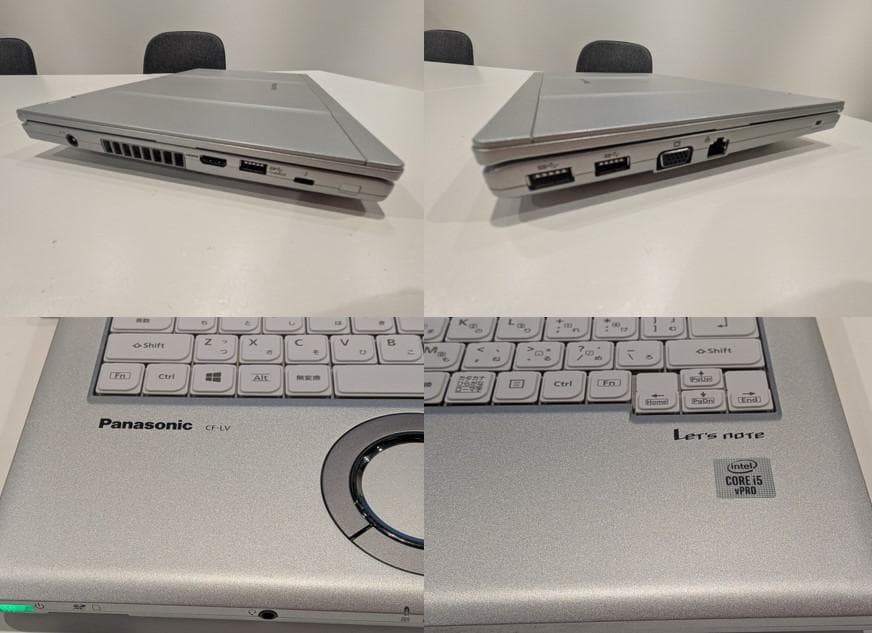 数か月使用 16GB i5 Let's note Panasonic CFLV9