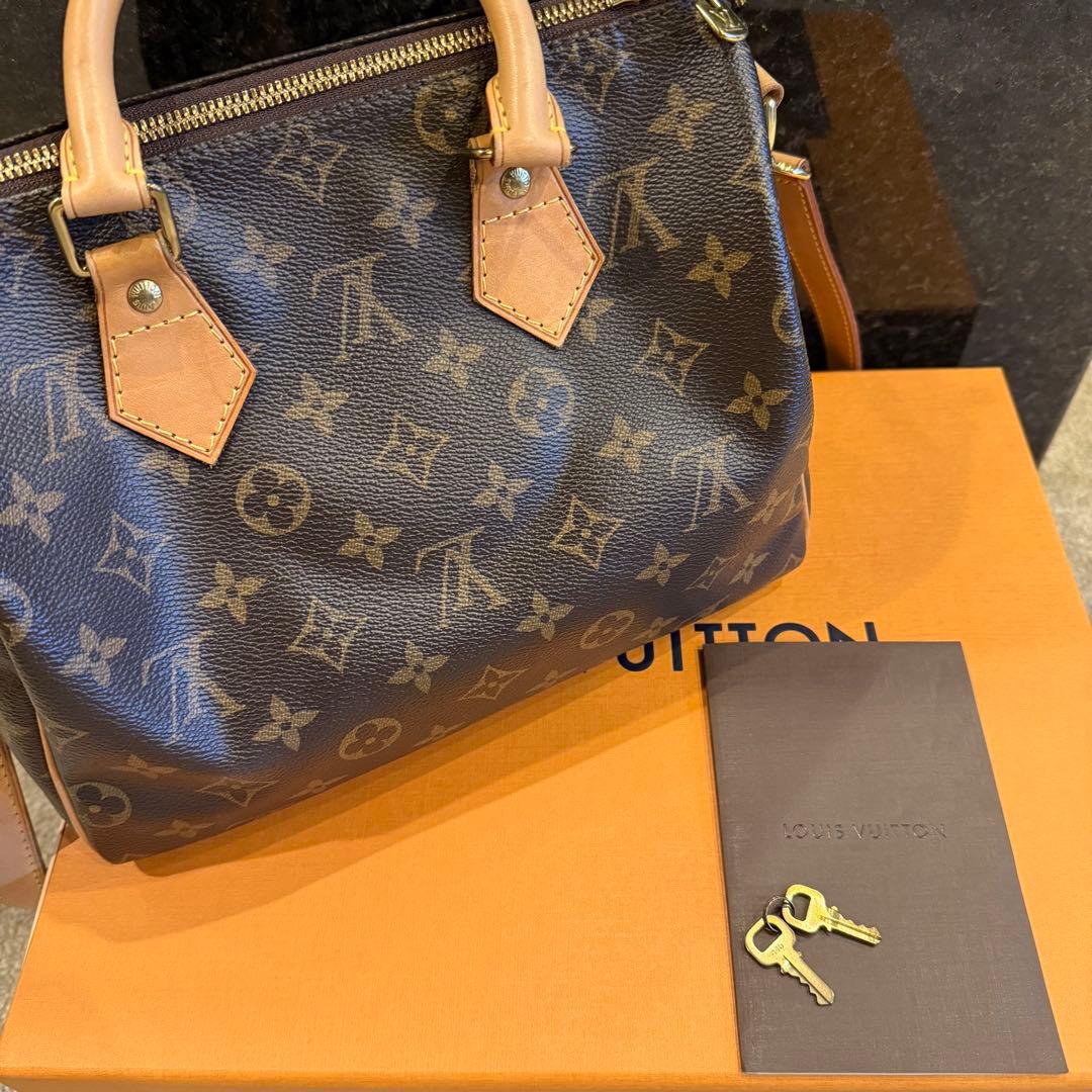 ルイヴィトン　スピーディ バンドリエール25 ハンドバッグ モノグラム　正規品