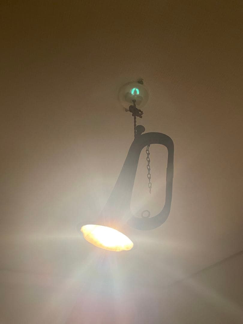 トランペット型ライト