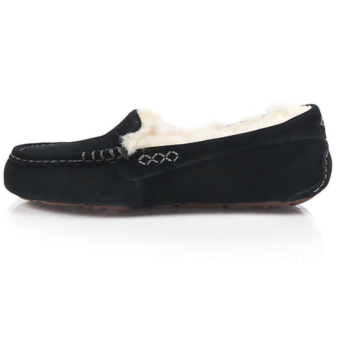 【新品未使用】UGG/モカシン/ブラック/24cm