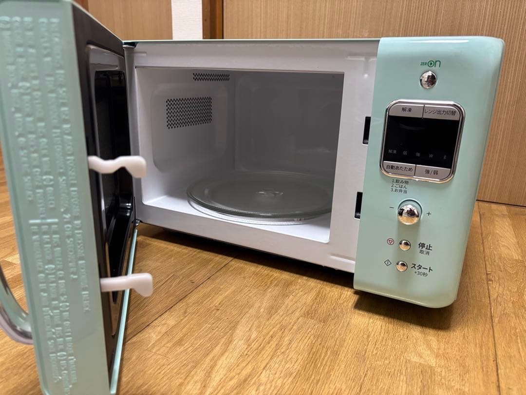 エ*ー様 新しいミントカラー電子レンジDM-E25AM