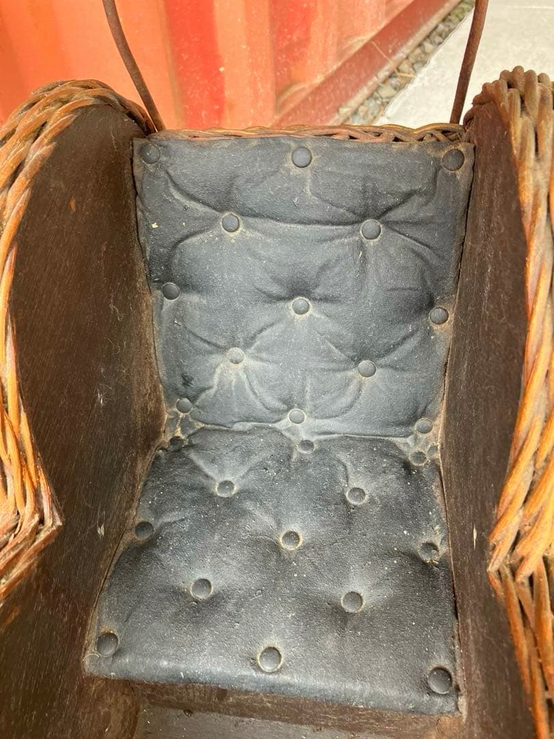 アンティーク　ドールベビーカー