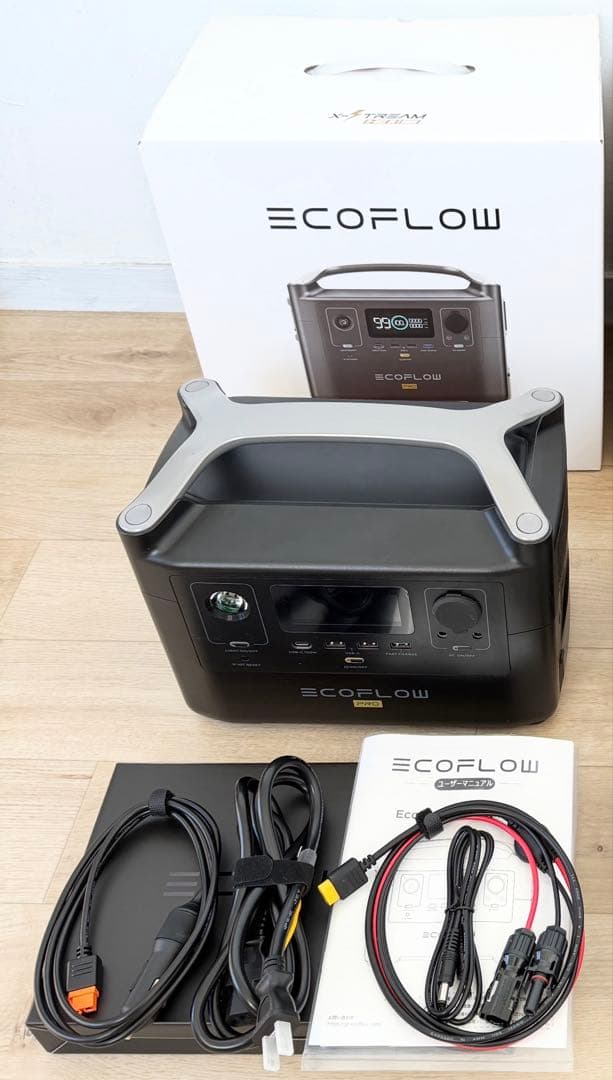 セール1日まで⭐︎ECOFLOW  Proポータブル電源⭐︎