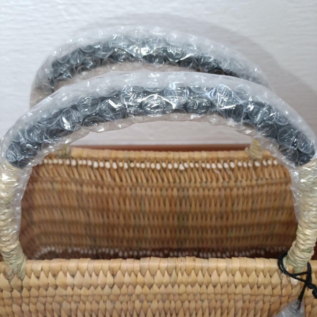 お値下げ中！　ワランワヤン　かごバッグ　ブラック　新品未使用