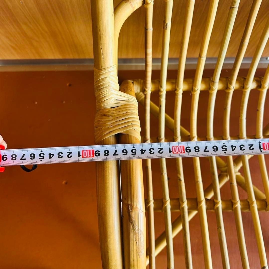 ラタンチェア ベンチ ソファ 天然素材 ナチュラル 椅子 2人掛け