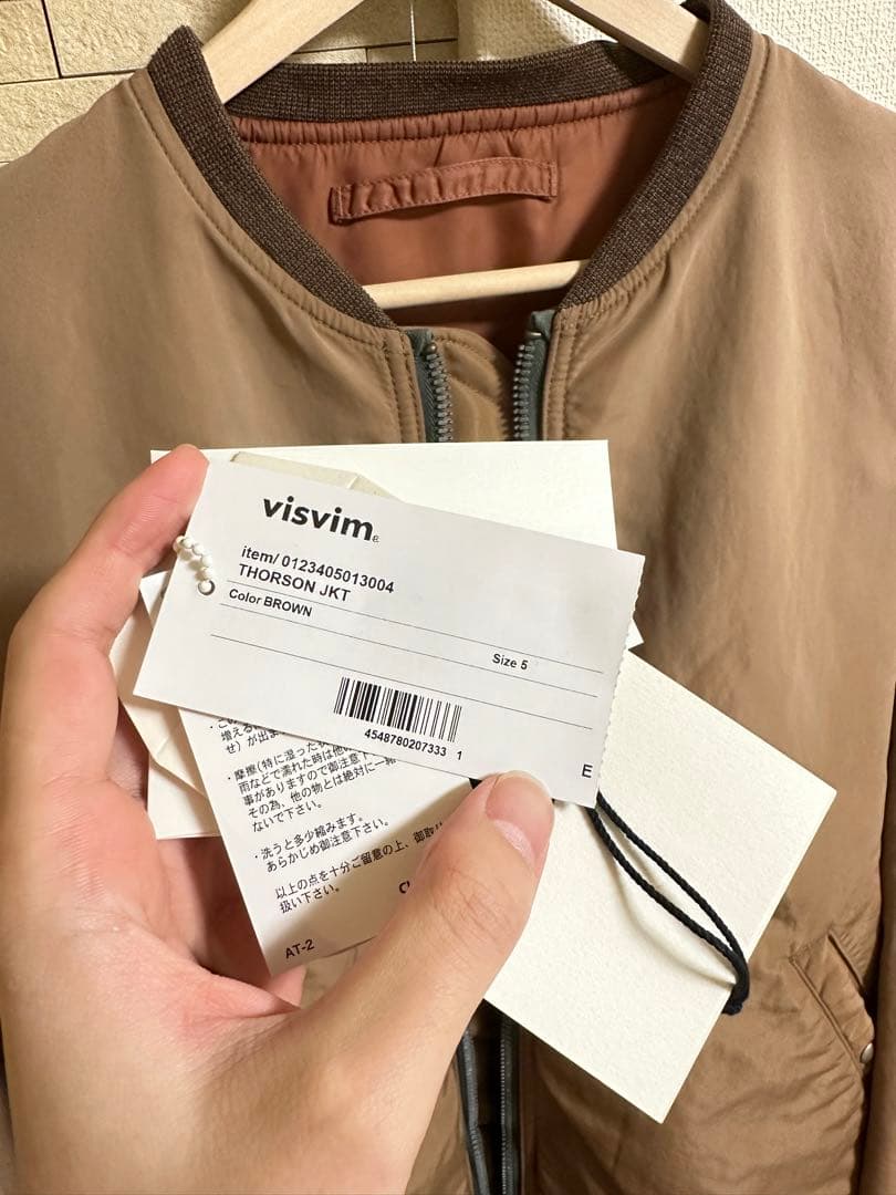 ジャケット・アウター VISVIM SPOT THORSON JKT SIZE 5