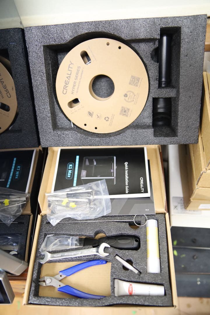 Creality K1 Max 3Dプリンター 使用約60時間