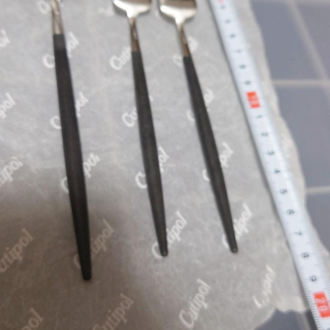 クチポール　GOA ③　6本セット　ゴア　デザートスプーン　デザートフォーク