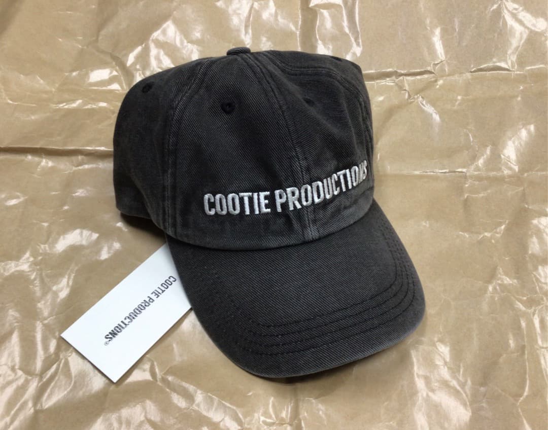 Color Denim 6 Panel Cap　BLACK FADE