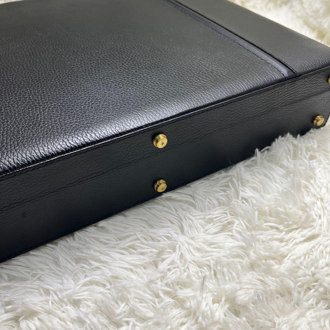 【美品】BALLY アタッシュケース ブリーフケース ビジネスバッグ ブラック