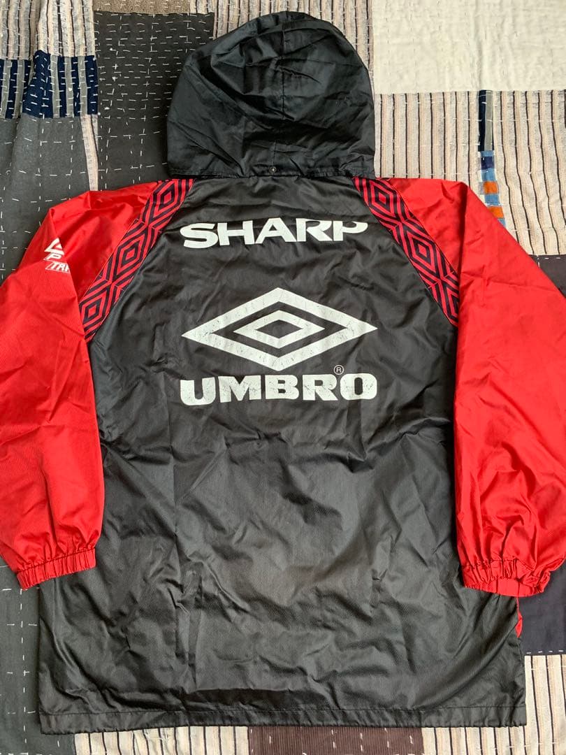 90s L UMBRO マンU vtg ジャケット アンブロ ベッカム プレミア