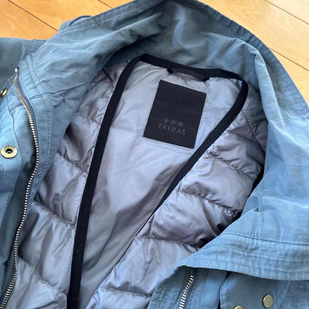 ★最終値下★美品　タトラス　ダウンベスト　ライナー付モッズコート　LEUCA