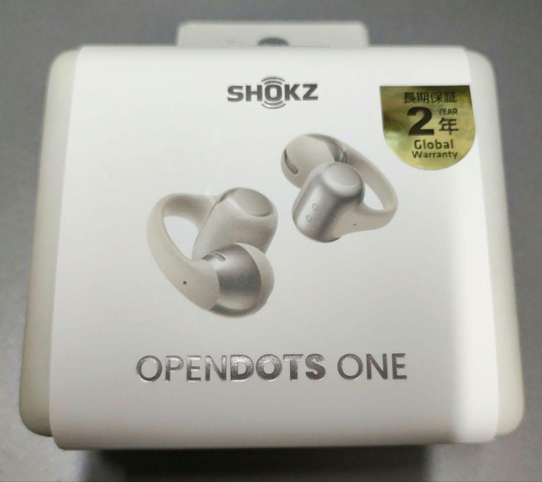 SHOKZ OPEN DOTS ONE ホワイト