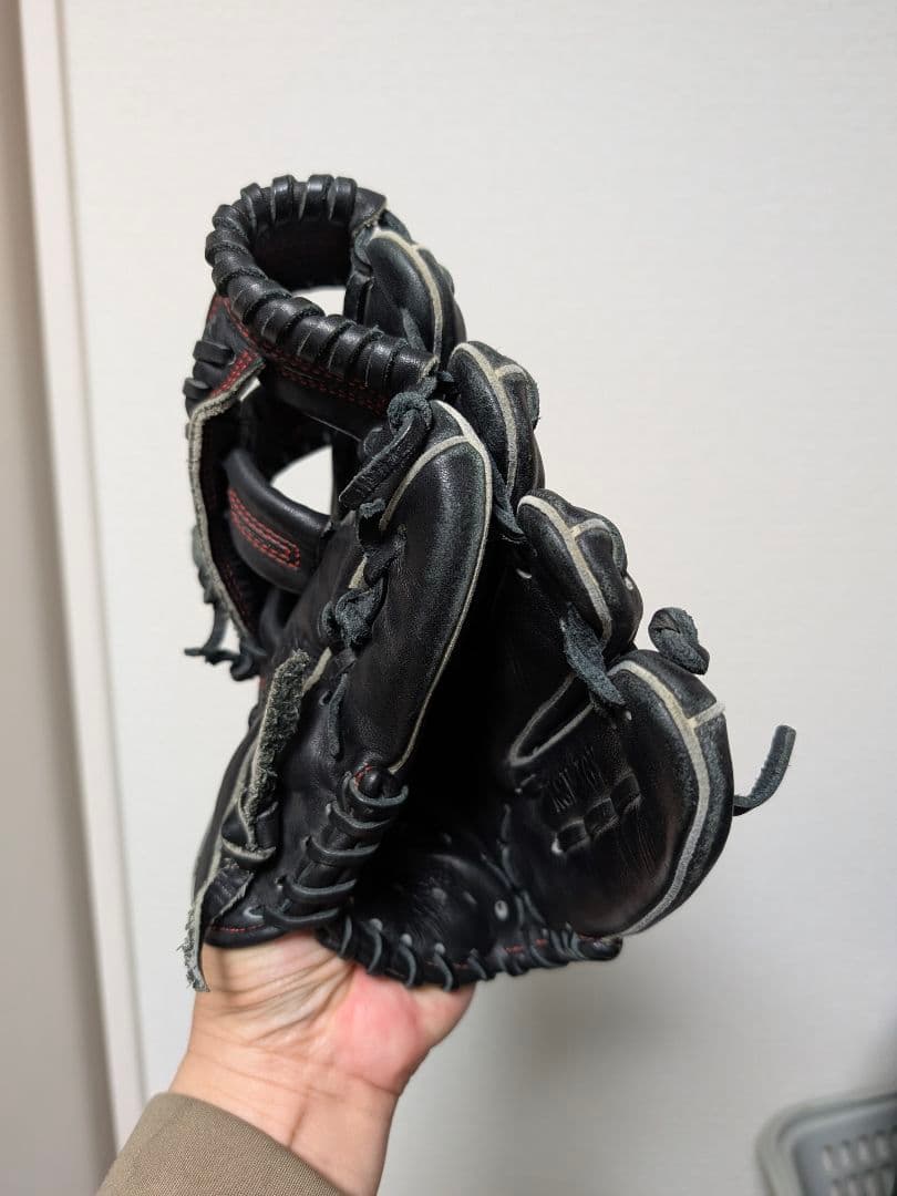 久保田スラッガー☆少年野球軟式☆右投げ KSN-J6X 湯もみ型付け