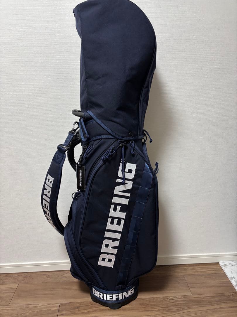 【美品】BRIEFING CR-5 #03 ネイビー 4分割 キャディバッグ