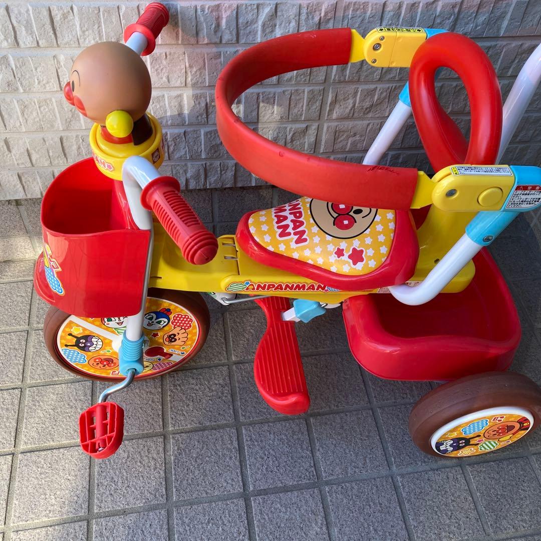 アンパンマン折りたたみ三輪車 オールインワンUP2