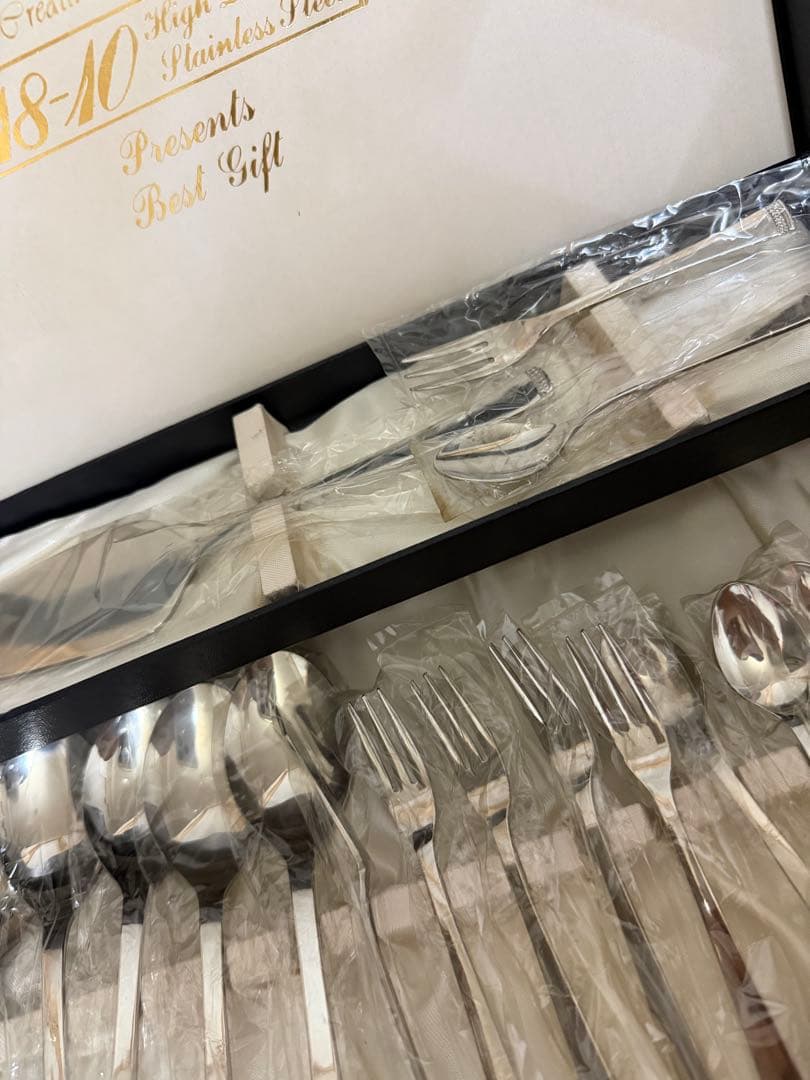 18-10 ステンレススチール カトラリーセット