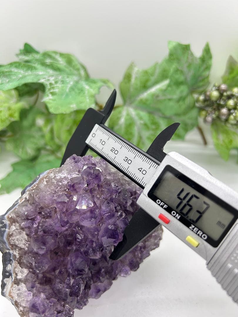 天然石アメジスト原石　No.369