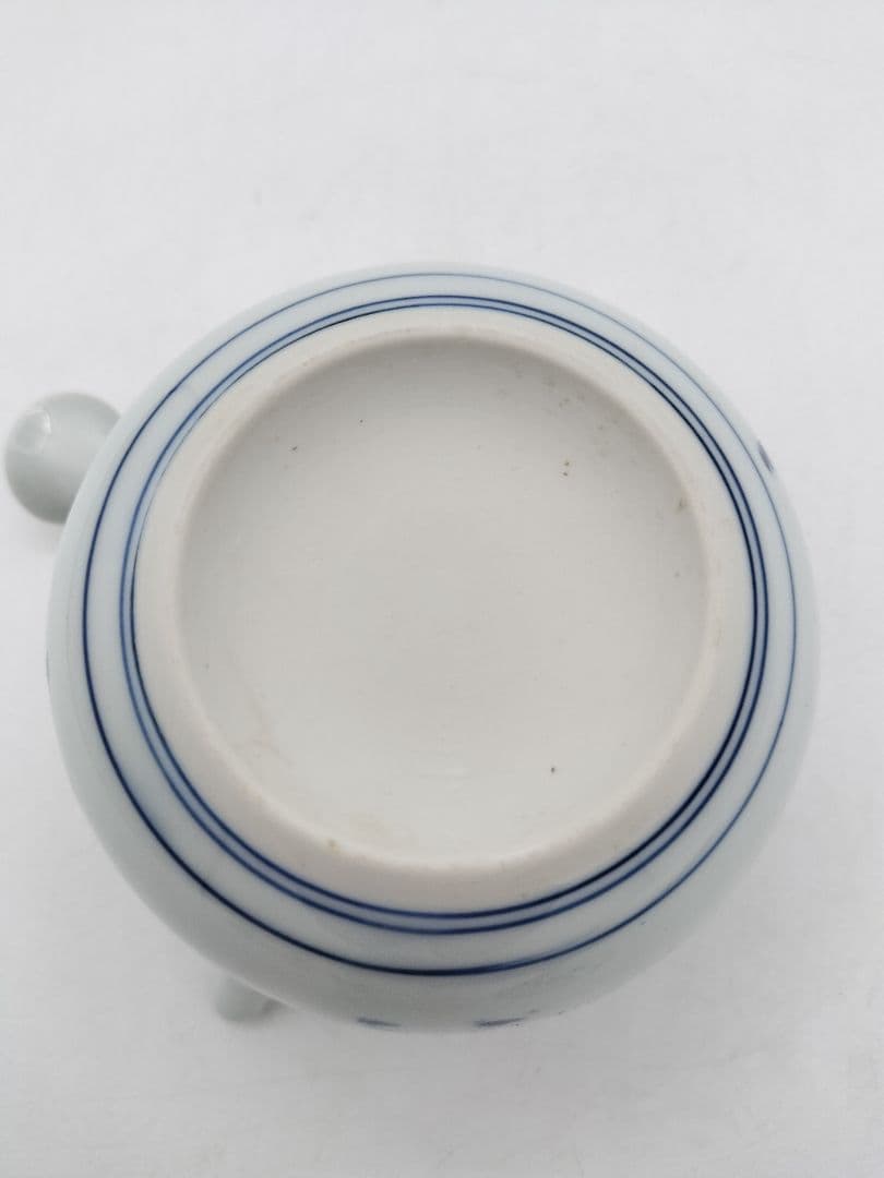 c725 煎茶　急須　山水 平安白鳳 茶道具 古物　京都