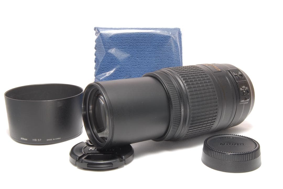 純正レンズ Nikon AF-S DX 55-300mm Nikkor VR