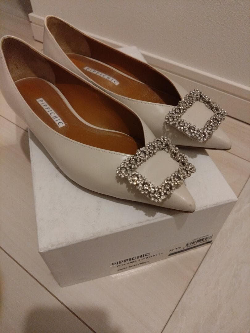 37.1/2サイズ　PIPPICHICフラットシューズ