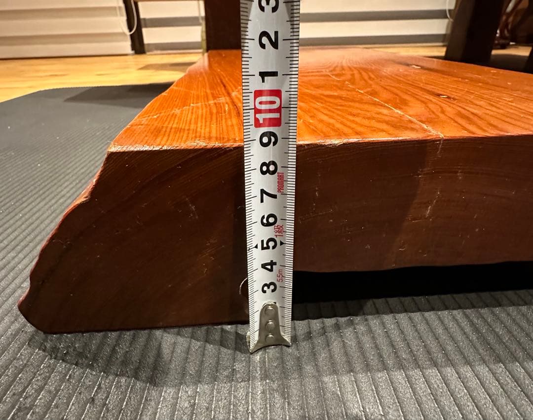 屋久杉 敷台 花台 骨董台 飾り台 一枚板 和室　希少