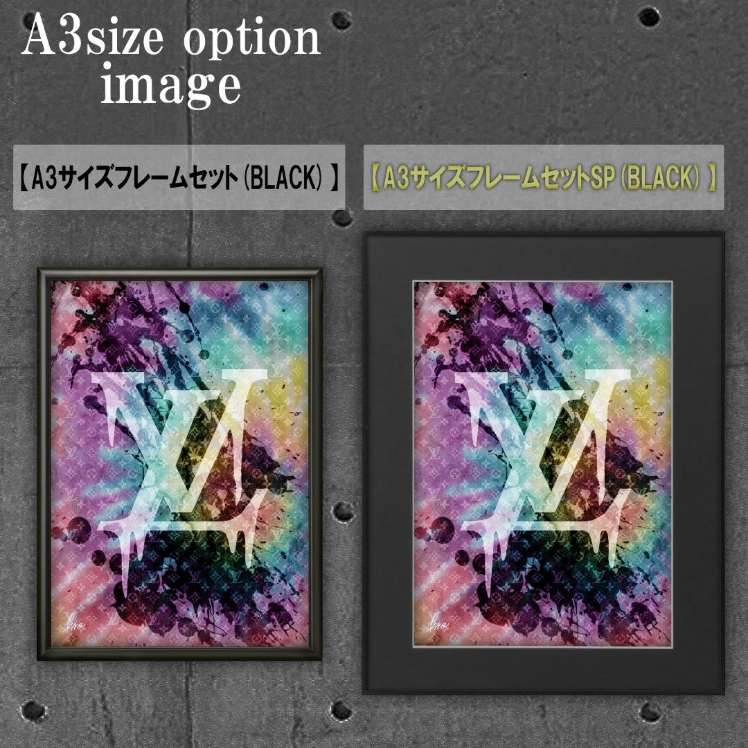 LOUIS VUITTON type☆オマージュアートインテリアポスター＃112
