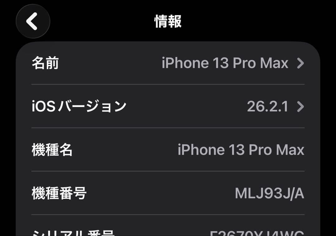 iPhone13promaxシルバー 256GB本体 箱付き　クリアケースおまけ