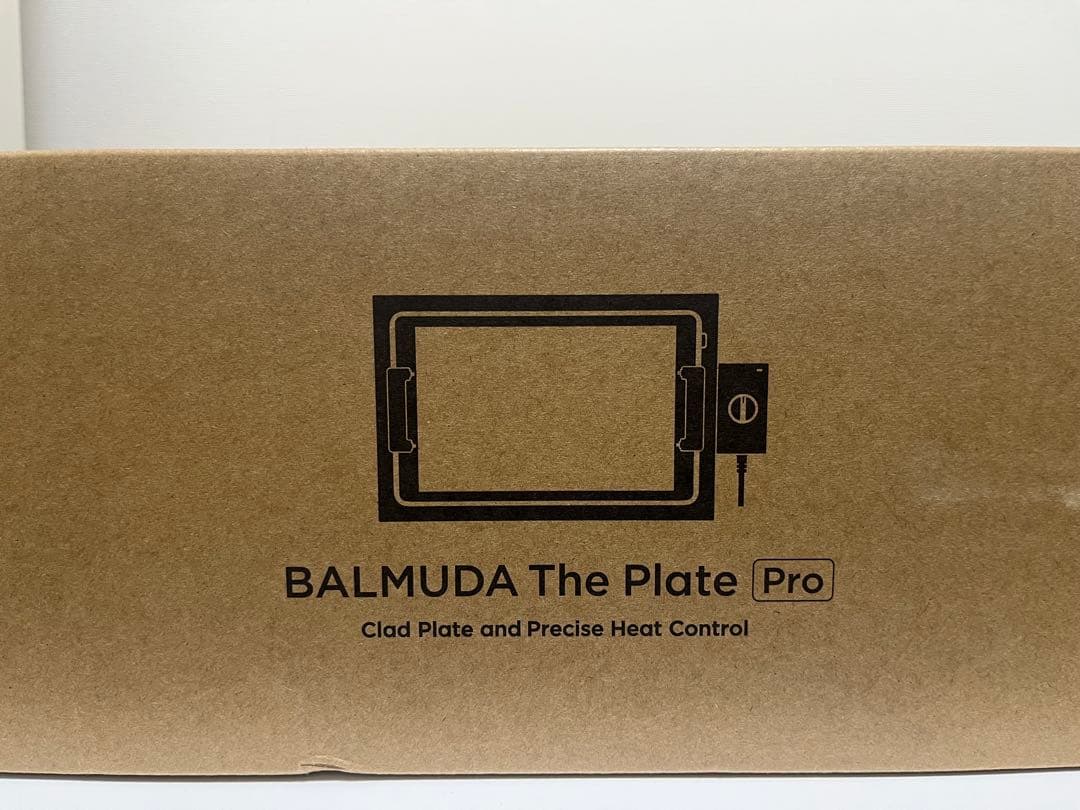 【新品未開封】BALMUDA The Plate Pro K10A-BK