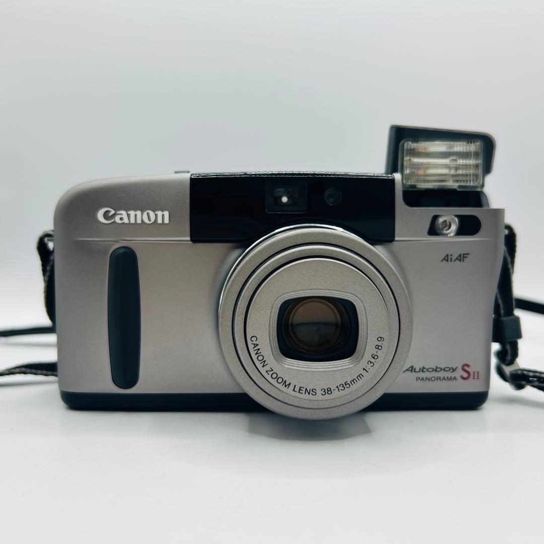 美品 Canon Autoboy S II カメラケース付き　フィルムカメラ