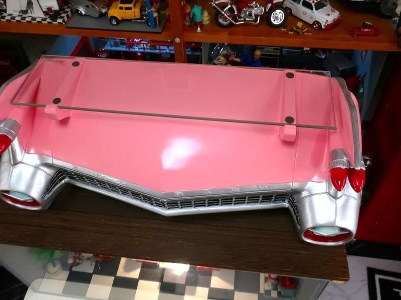 1959 キャデラック エルドラド 後方部型ディスプレイシェルフ ガラス棚