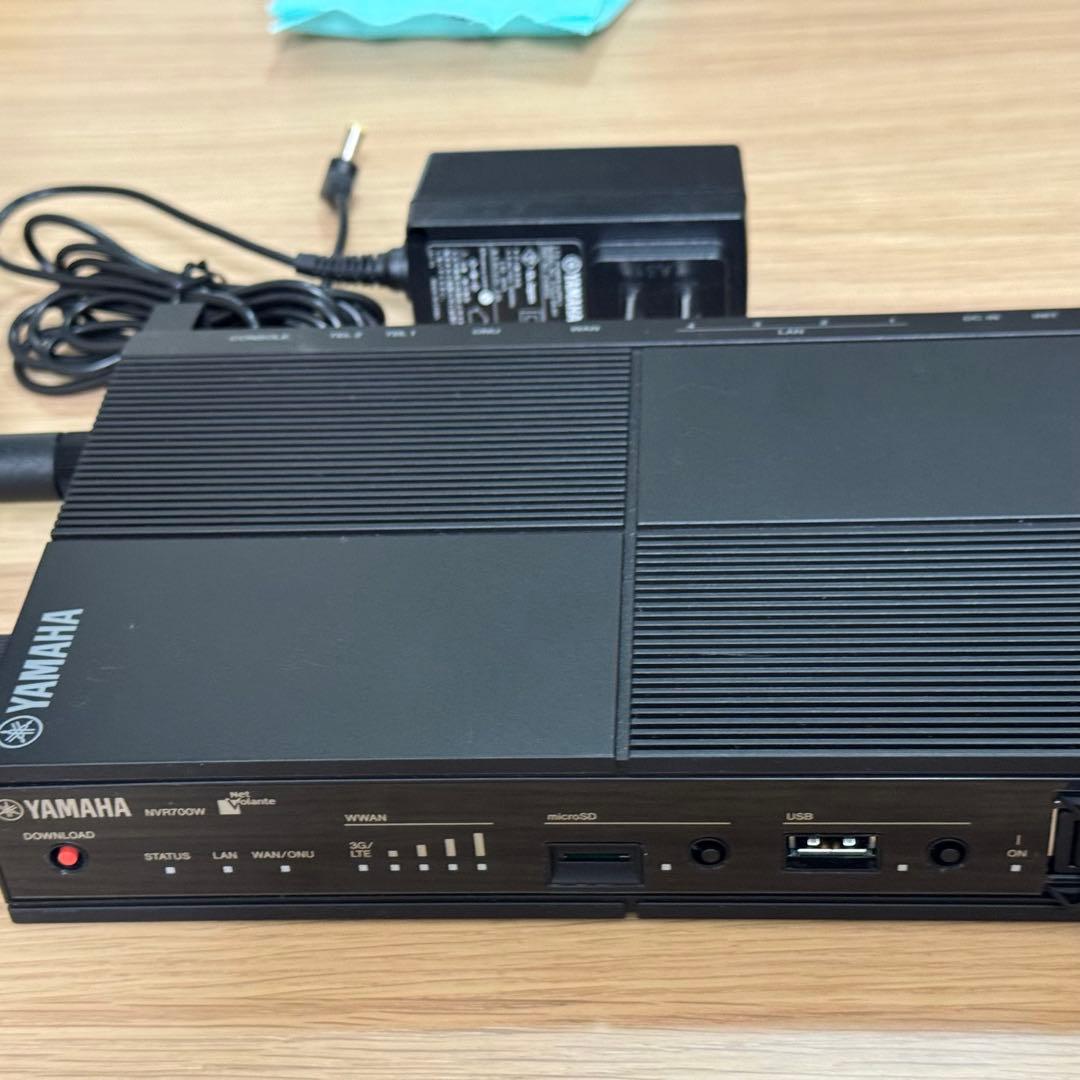 YAMAHA NVR700W VoIPルーター LTE VPN対応（2台セット）