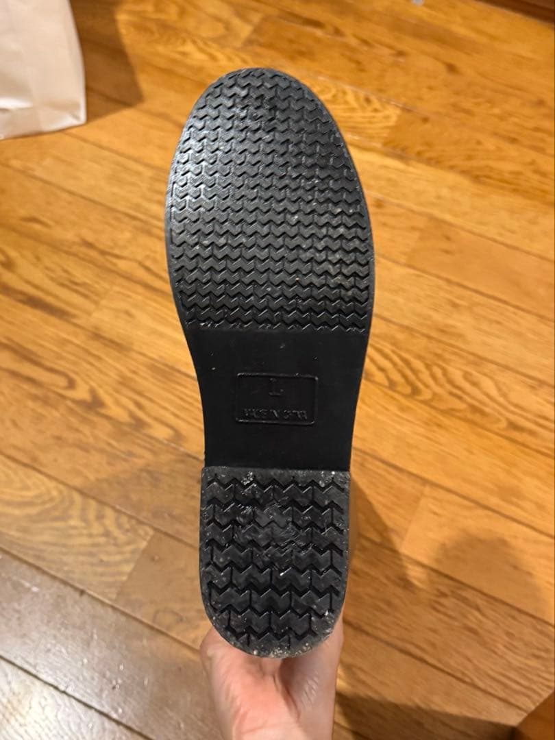 MACKINTOSH PHILOSOPHY 黒 ロングブーツ Lサイズ