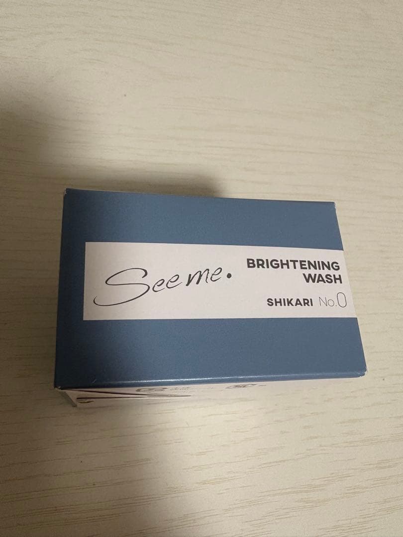洗顔料 See me. Brightening Wash SHIKARI No.0