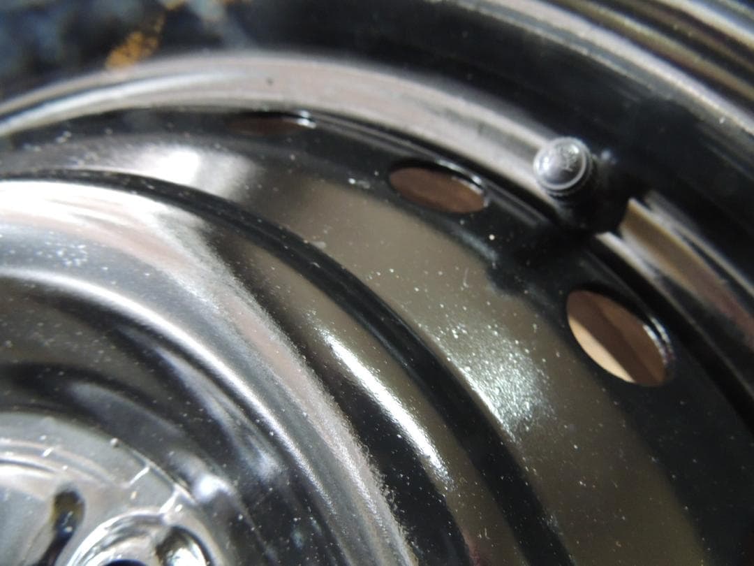 A71　165/65R14　ダンロップ　4本　ホイール自家塗装　ソリオなどに