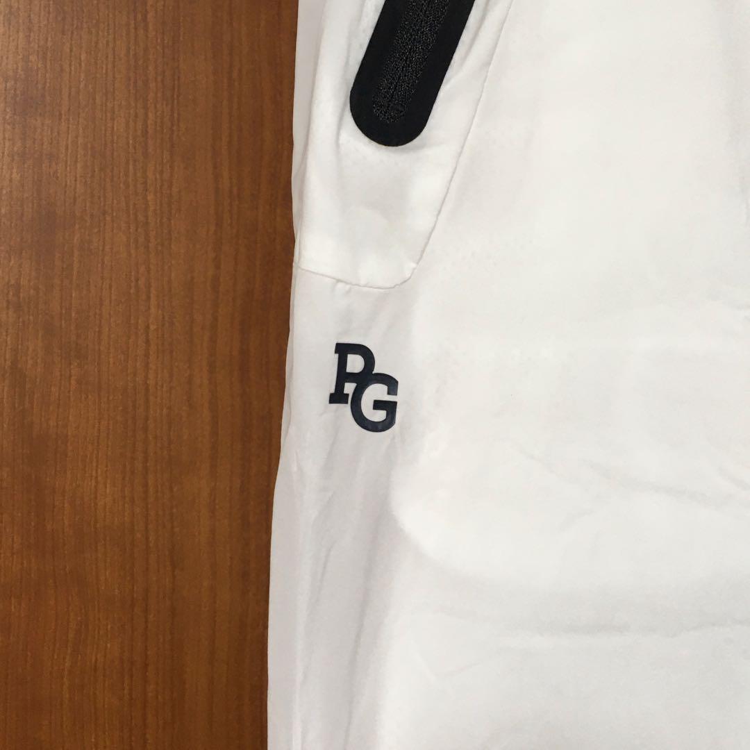 美品　パーリーゲイツ　ストレッチパンツ　０　防寒　白黒　pearly gates