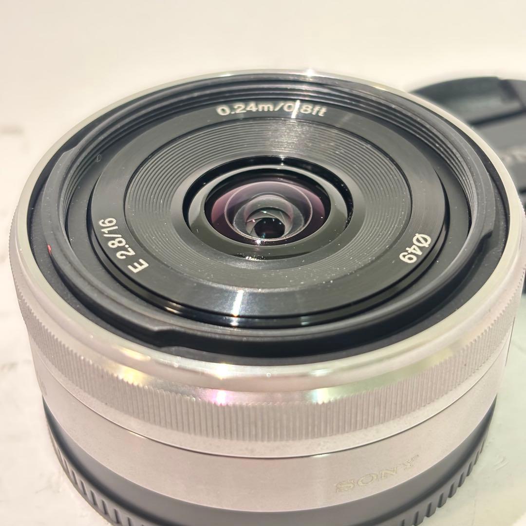 【美品】SONY ソニー E 16mm F2.8 SEL16F28 単焦点レンズ