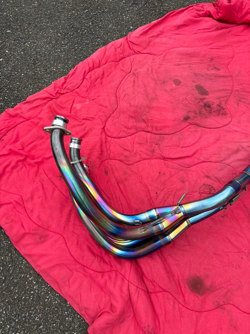 CBR1000XX チタンフルエキ　マフラー　プロドラッグ