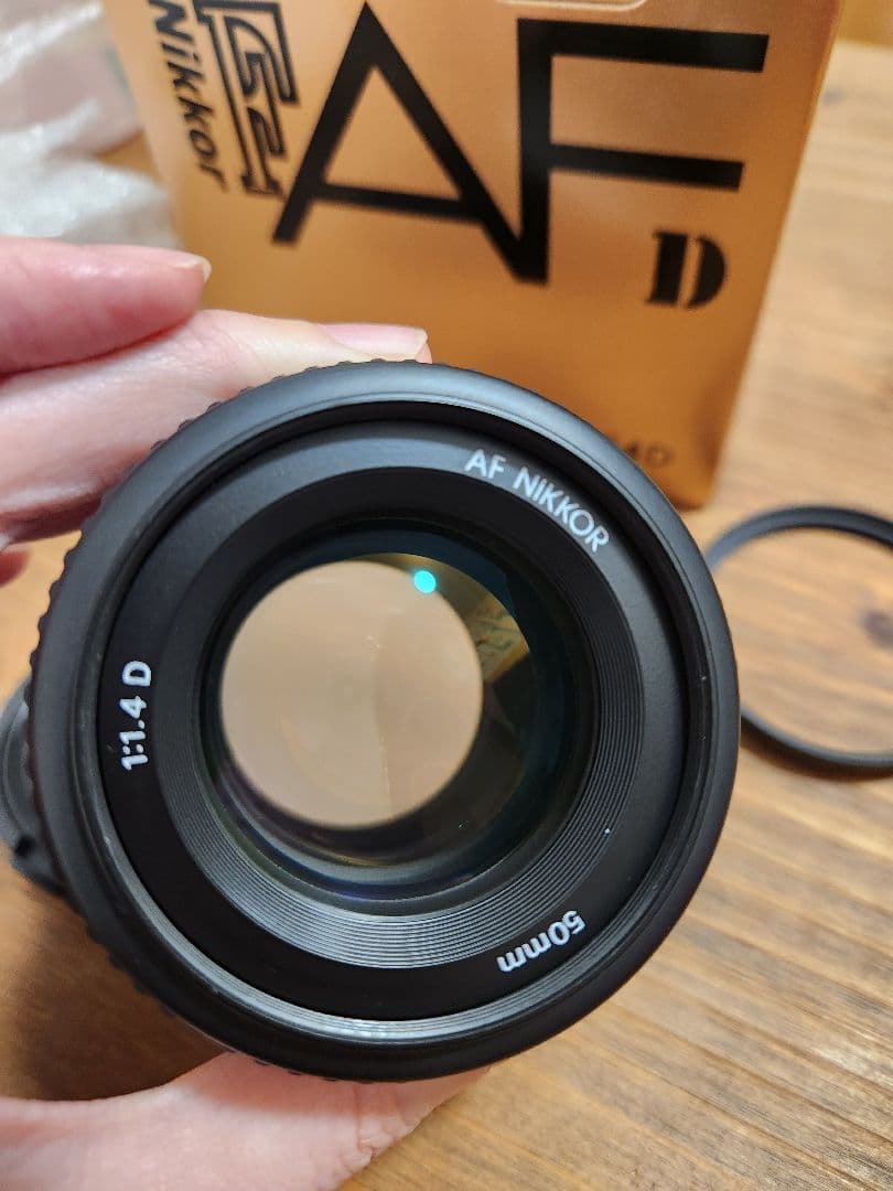 箱付き美品 Nikon ニコン AF NIKKOR 50mm f/1.4 D