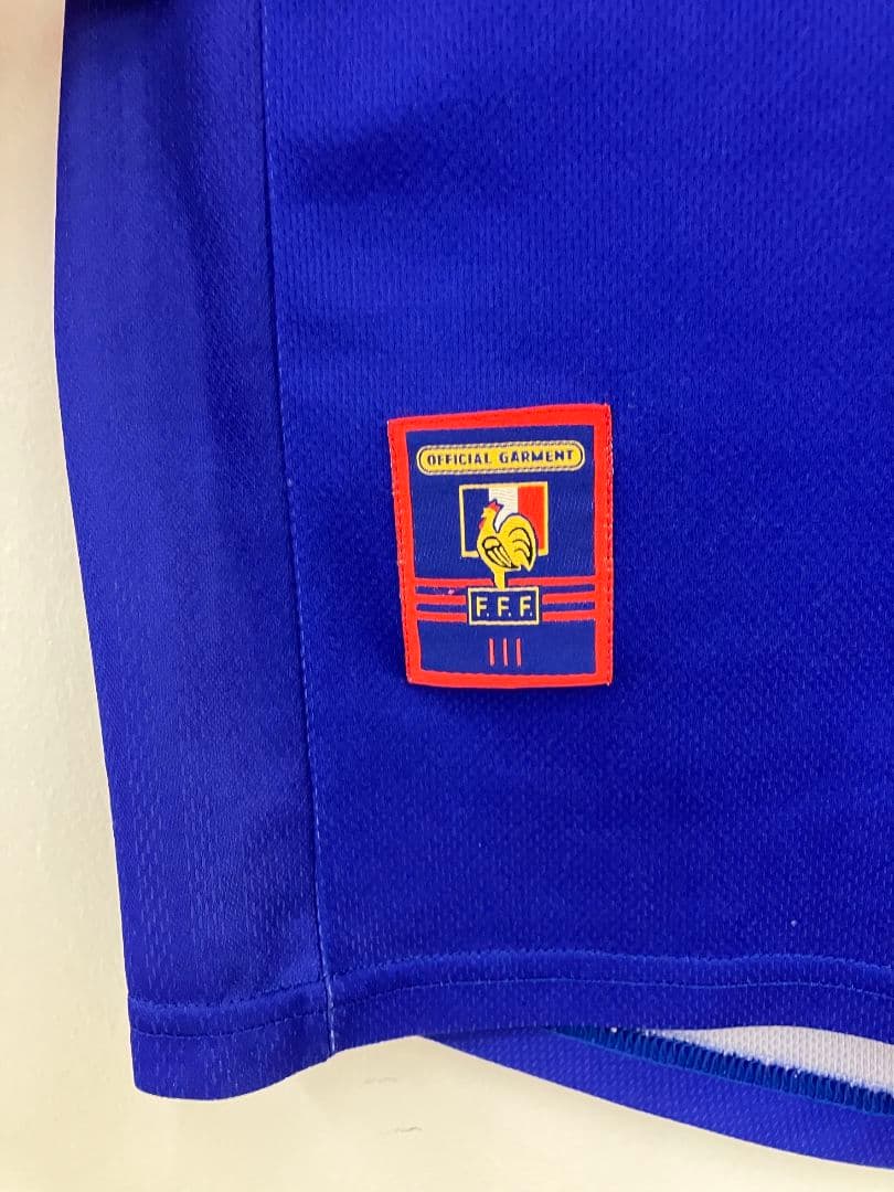 97-98　フランス代表　ジダン　アディダスオフィシャル　当時物ユニフォーム