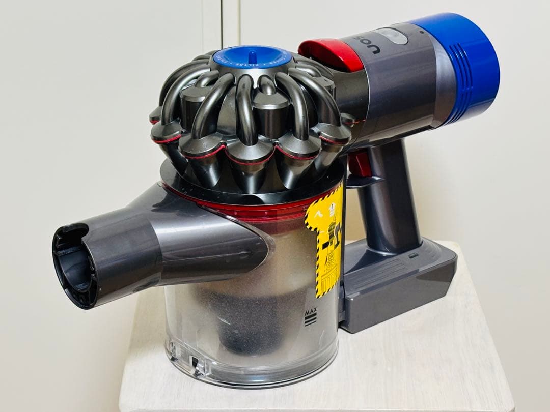 【完全分解洗浄品】ダイソン SV10 マキタ18Vバッテリー仕様 ノズル2個付